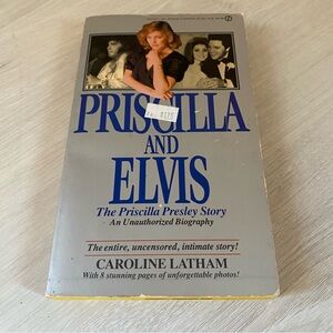Priscilla And Elvis 1985 Caroline Latham Vintage Music Biography Paperback Book